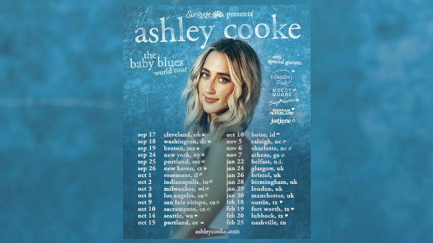 Ashley Cooke's taking those 'baby blues' on tour